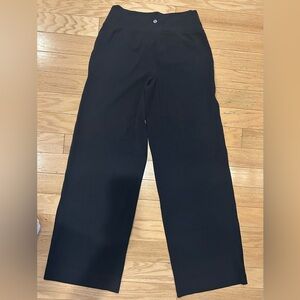 Lululemon Groove Wide Leg High Rise Pants size 8